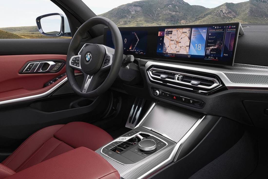 BMW-3er-Facelift-2022-Interieur