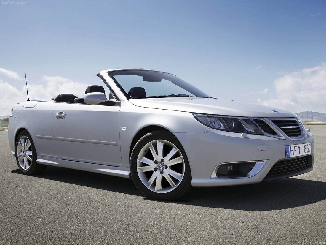 Saab-9-3 Convertible-2008-frontside