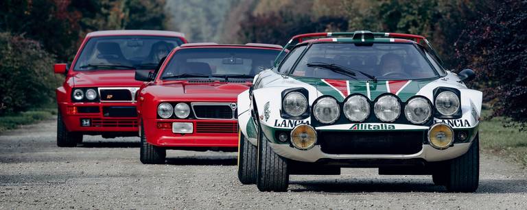 Stratos, Rally 037 e Delta 002