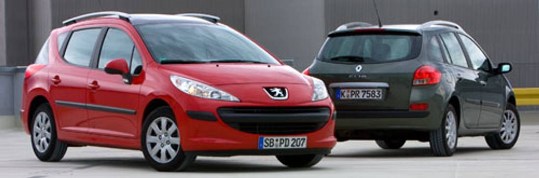Prova di confronto: Peugeot 207 SW vs