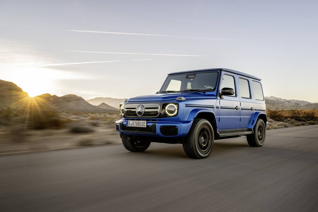 Waarom de elektrische Mercedes G-klasse plotseling 50