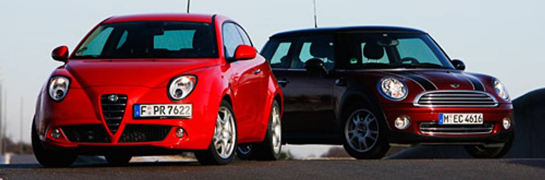 Prova di confronto: Alfa Romeo Mito vs