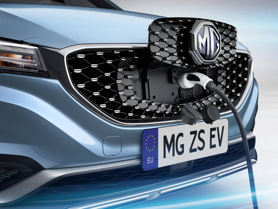 MG ZS EV EU Charger