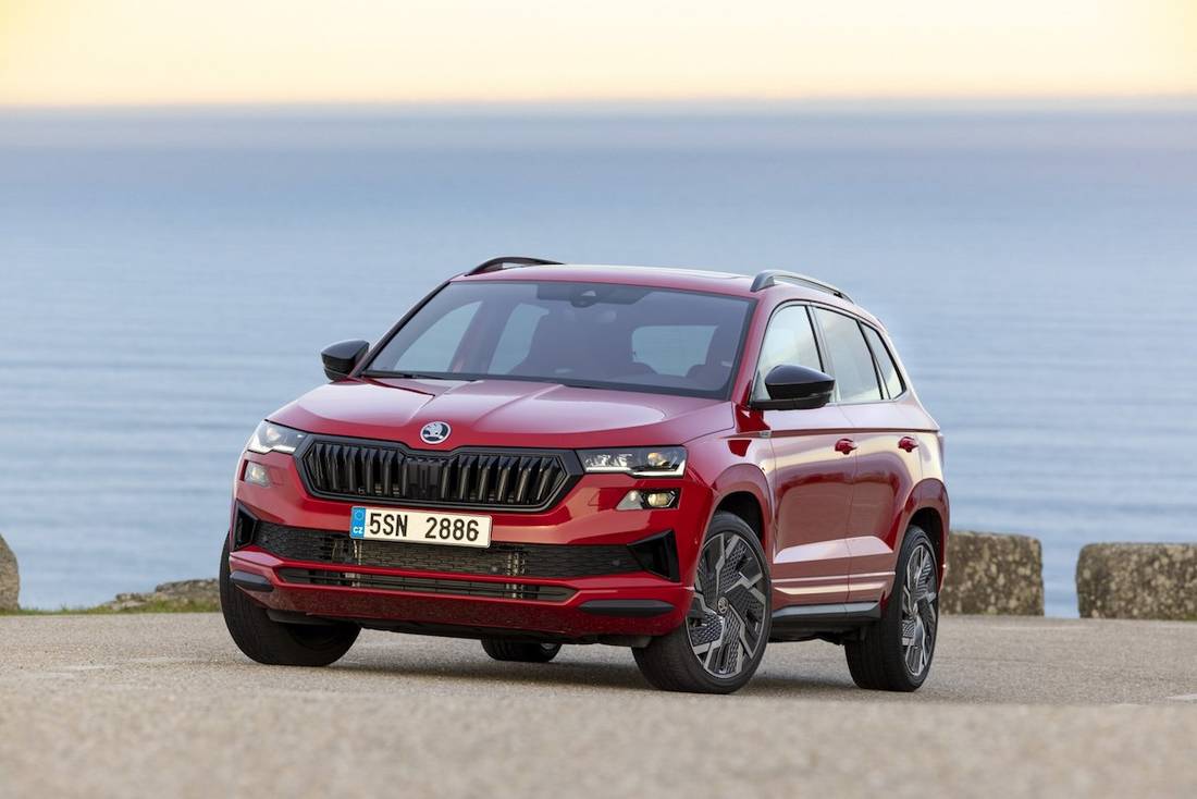 Skoda Karoq (2023) statisch, vooraanzicht