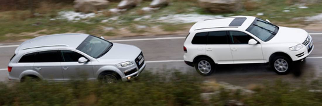 Prova di confronto: Volkswagen Touareg Vs Audi Q7 – Touareg contro Q7: chi vincerà la sfida?