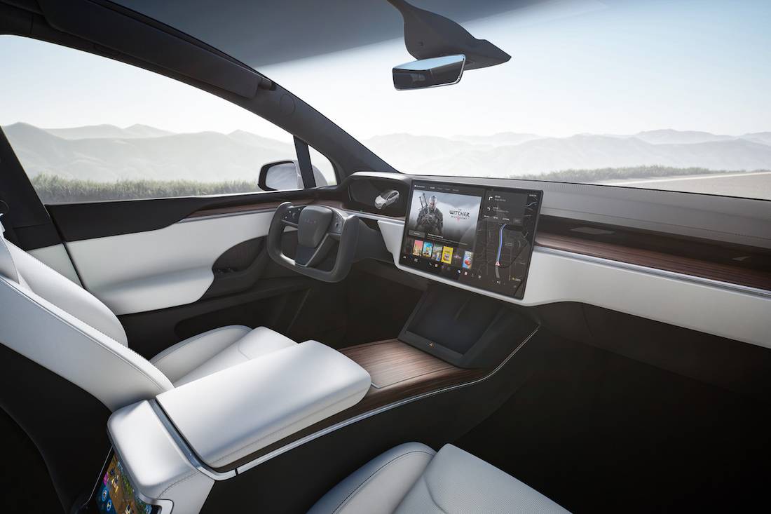 Tesla Model X Plaid (2023) interieur