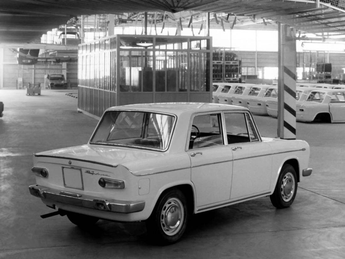 lancia fulvia rear