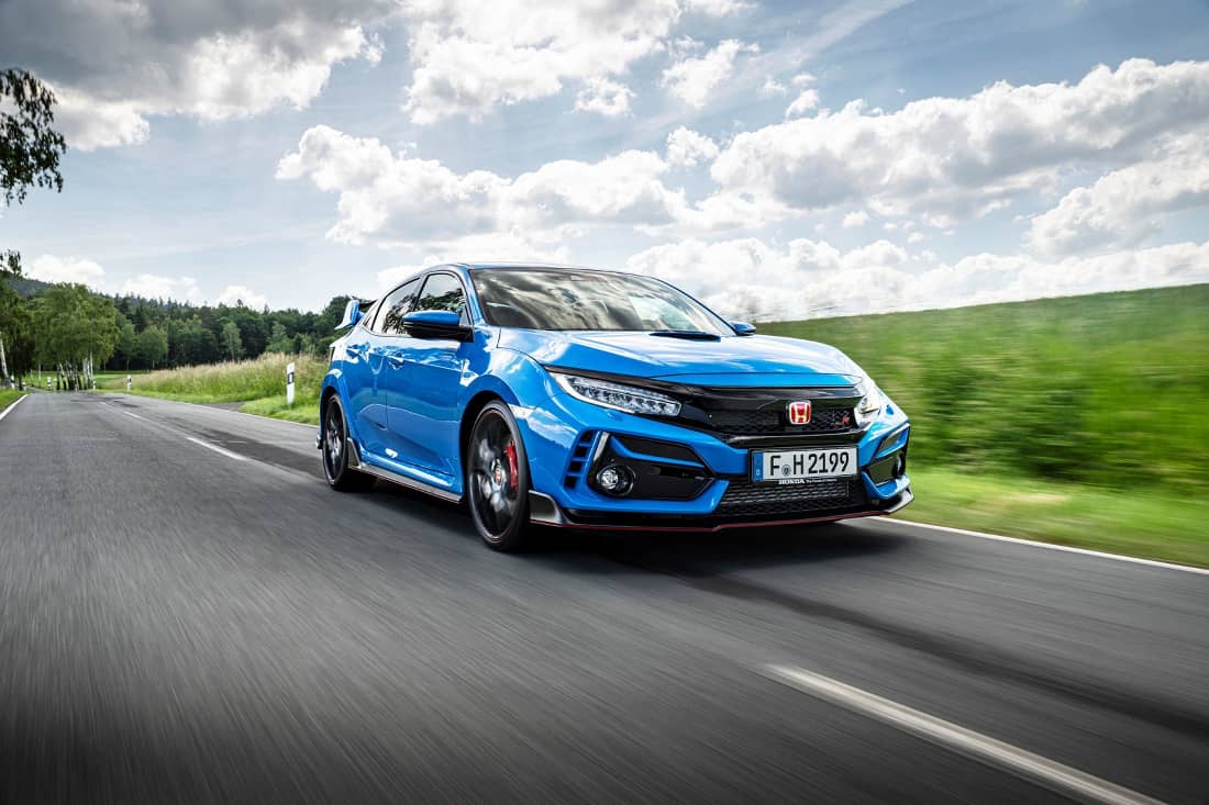 2020 Civic Type R GT lato dx
