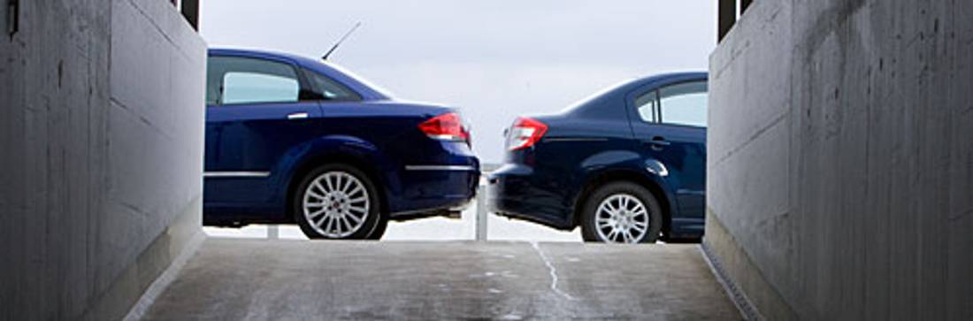 Prova di confronto: Fiat Linea e Suzuki SX4 – Utilitarie a confronto