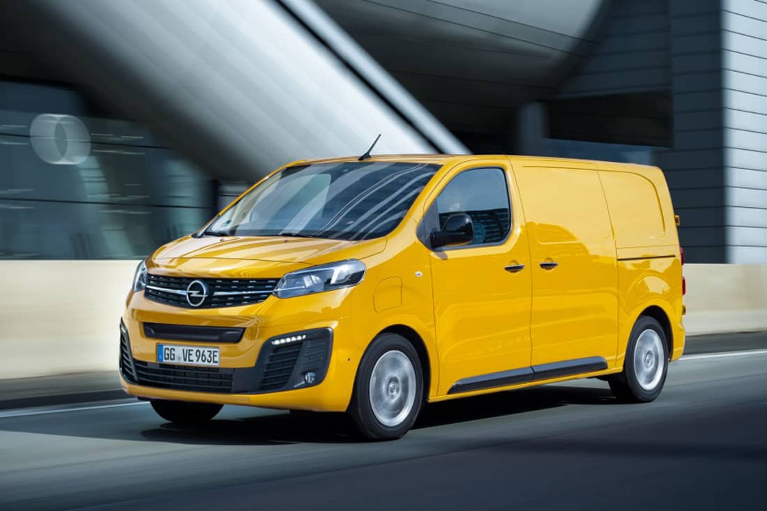 Opel Vivaro-e eléctrico.