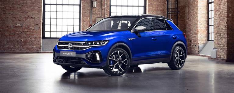  La Volkswagen T-Roc è disponibile come mini SUV classico e anche come cabriolet.