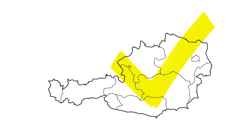 Österreichkarte