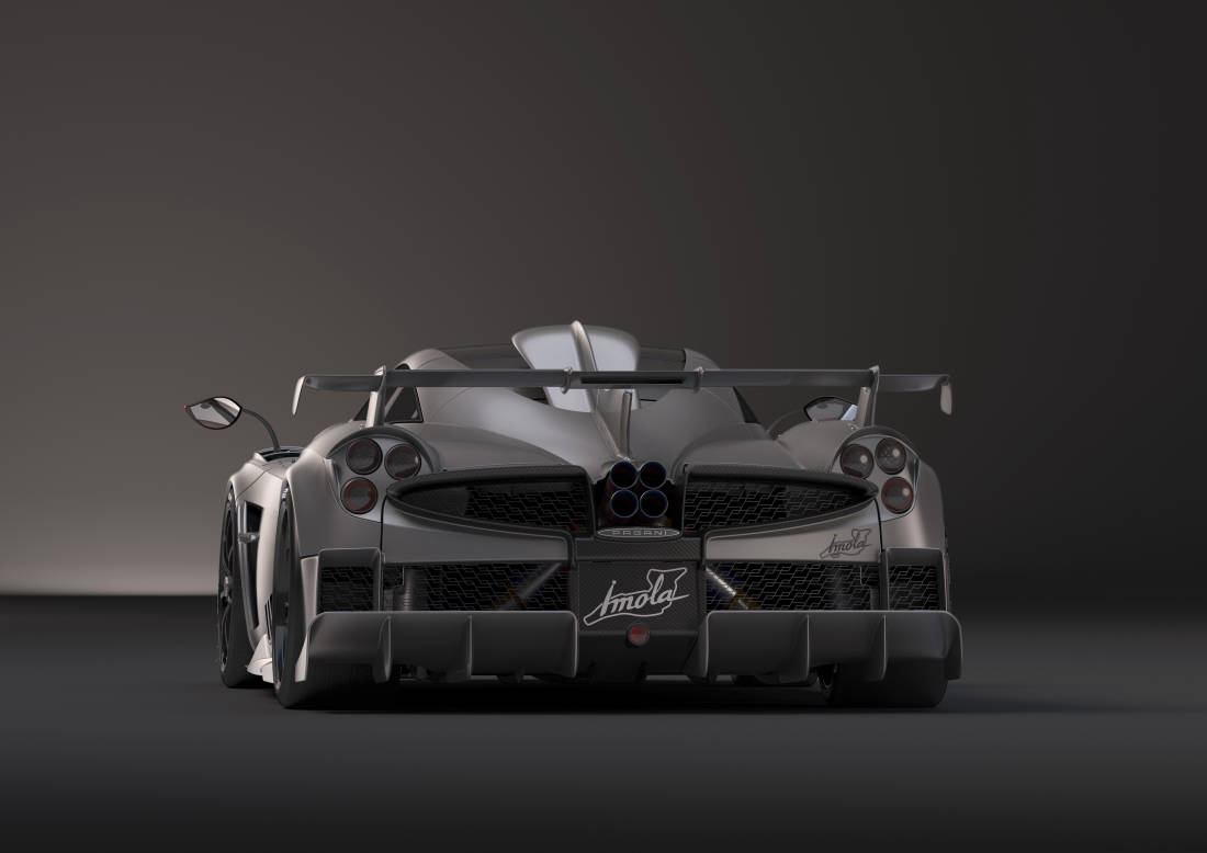 3z1OgzJeWXf6axqrgZZ5zq-67c74b99592e2c560f0d677d35b325b5-Pagani_Imola_-_Retro-1100 Pagani Imola, un concentrato di tecnologia per la pista e la strada Motori