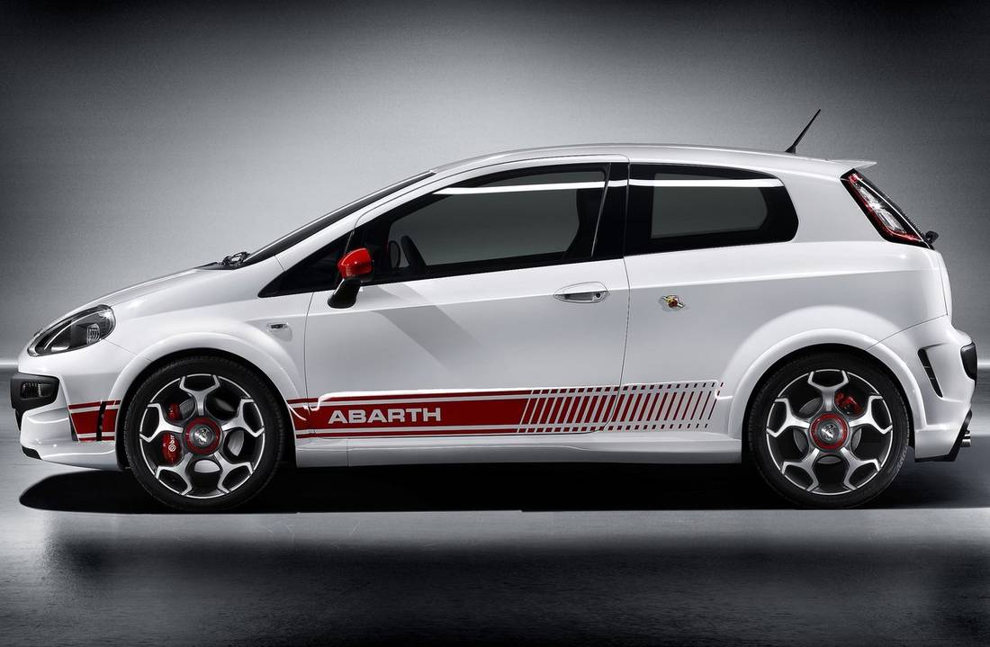 Abarth-grande-evo-side