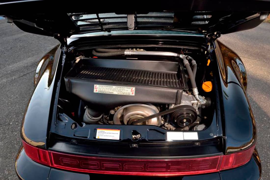 FL22 Mecum-Kissimmee-2022 1994-Porsche-911-Turbo Engine-Compartment3