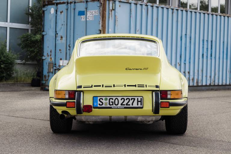 Porsche 911 Carrera RS 2.7 nella versione Touring 1