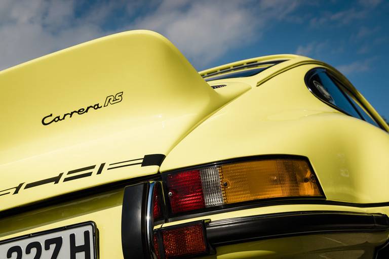 Porsche 911 Carrera RS 2.7 nella versione Touring 3