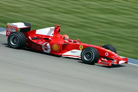 Michael Schumacher Ferrari F2004