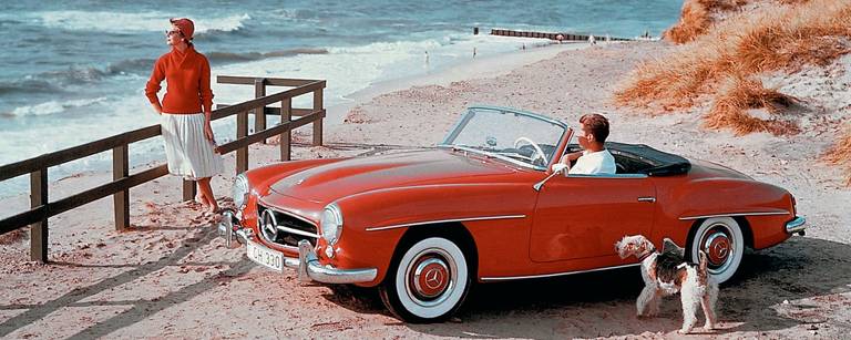 mercedes sl storia hoffman 1