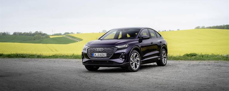 Audi Q4 Sportback 40 e-tron laterale