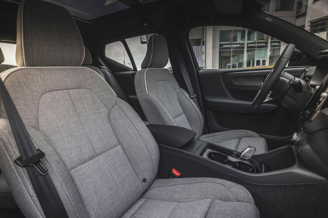 Volvo XC40 Recharge Pure Electric Front Seats