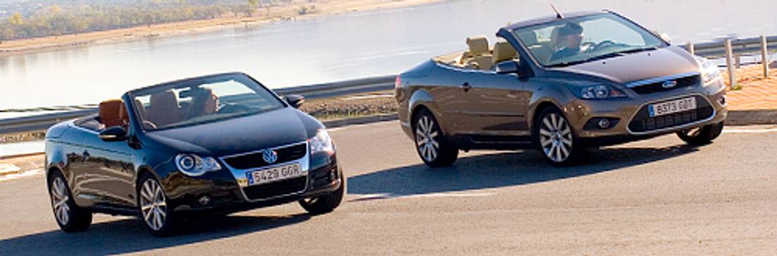 Prova di confronto: Ford Focus CC VS Volkswagen EOS – Due cabrio per quattro stagioni
