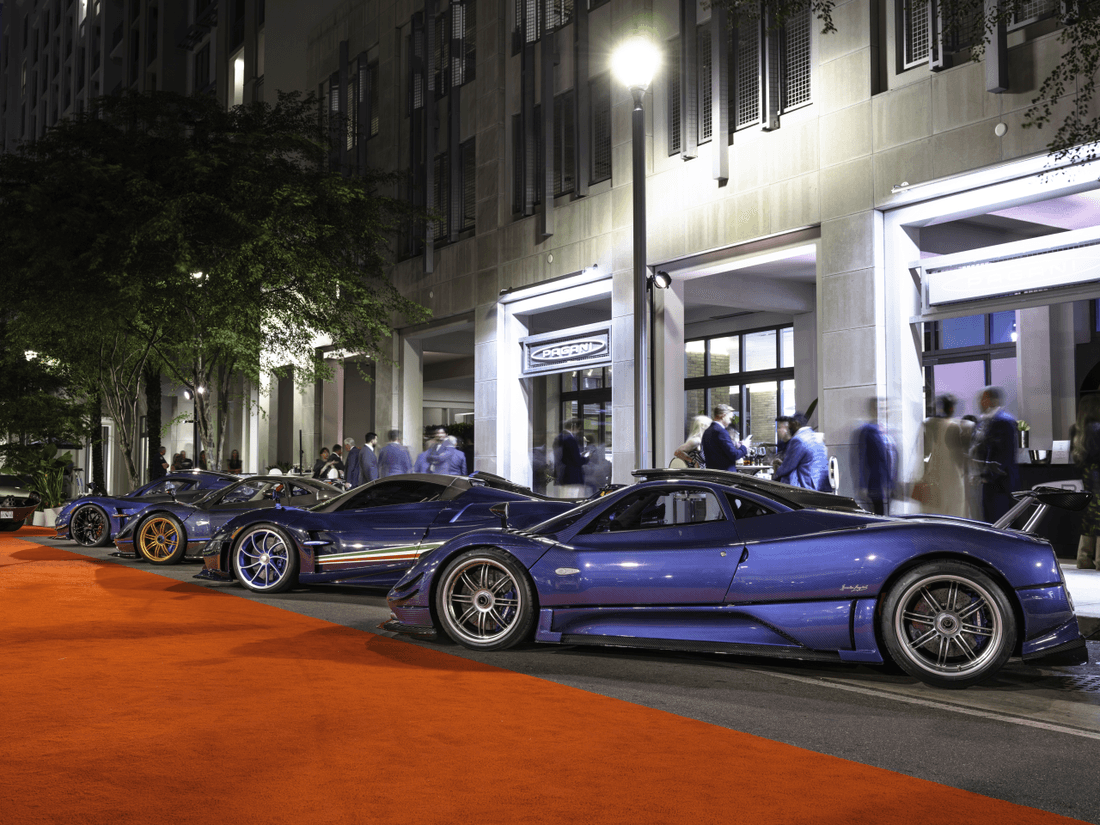 Pagani-America-HQ-Grand-Opening-Car-Zonda-MD-in-primo-piano