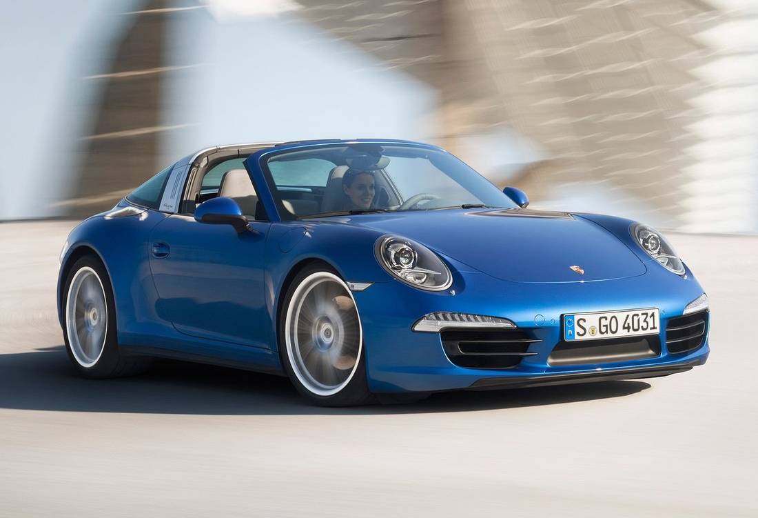 porsche-911-targa-front