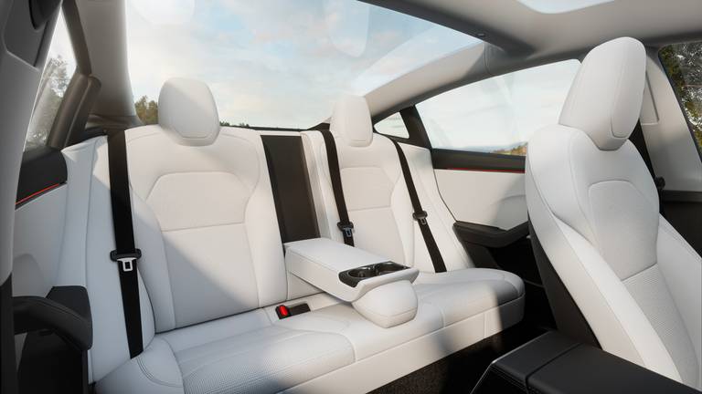 sedili ventilati nuova Tesla Model 3 2024