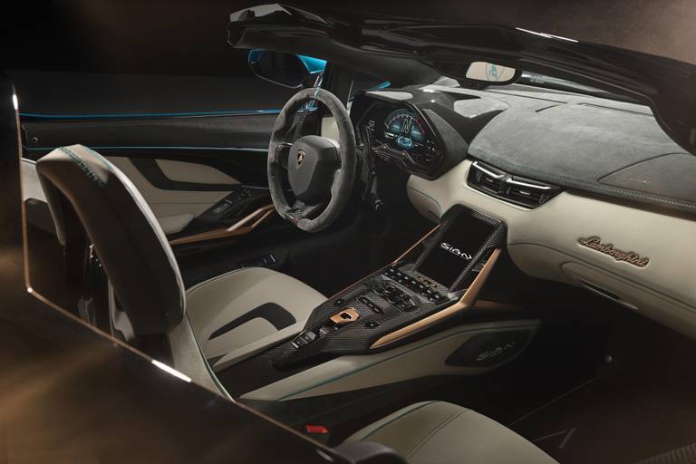 Lamborghini Sián Roadster - Interni