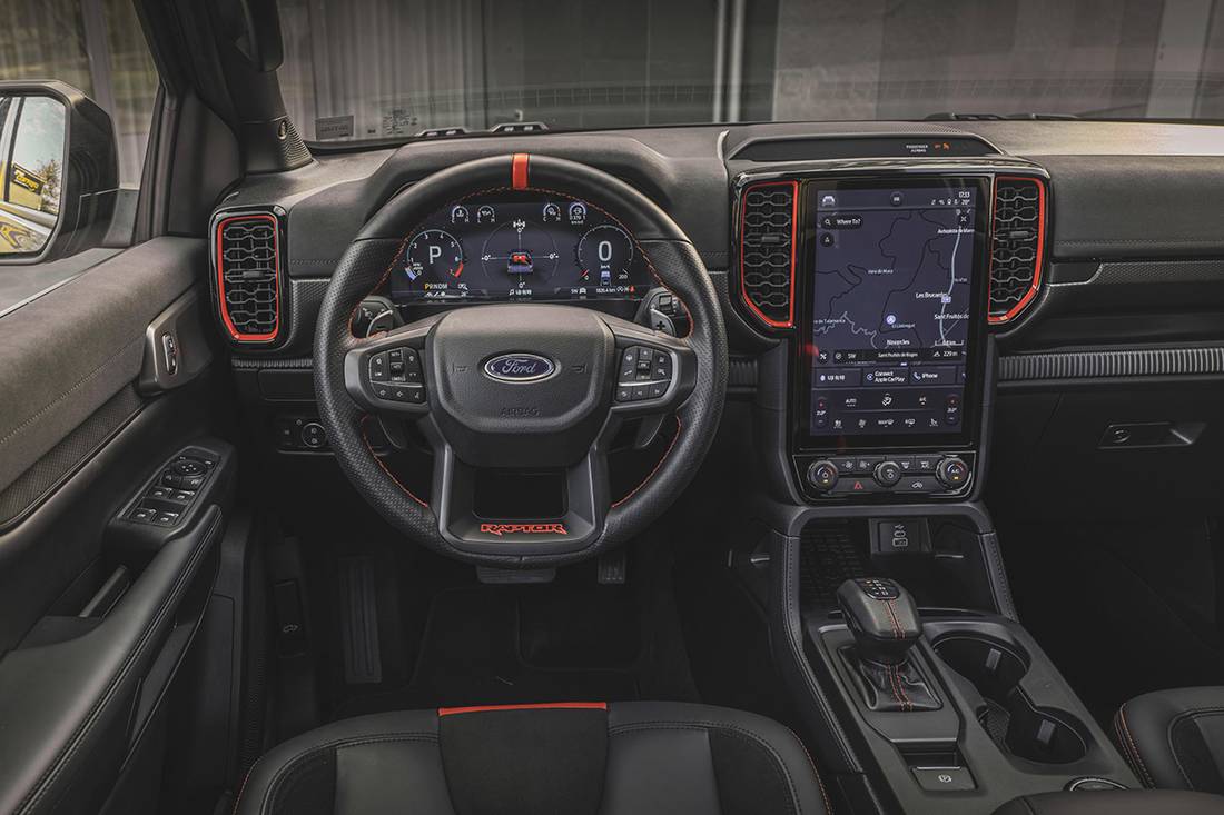 Ford Ranger Raptor (2023) interieur