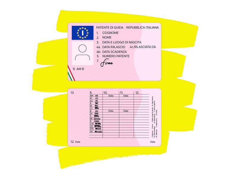 Numero patente di guida