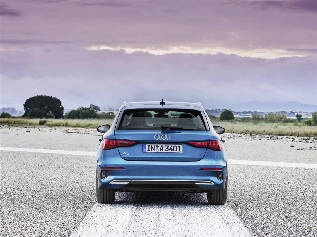 7xKfYvNLQB89ilFUfpsyB8-707d23f90ad6dadb2722c9c345d9be12-A3_Sportback_2020_-_posteriore-1100 Nuova A3 Sportback: quarta generazione della compatta dei quattro anelli Motori Auto