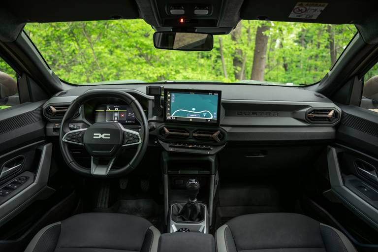 Dacia Duster interni test drive