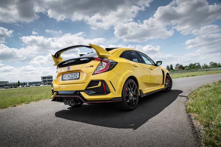 2020 Honda Civic Type R Limited Edition posteriore