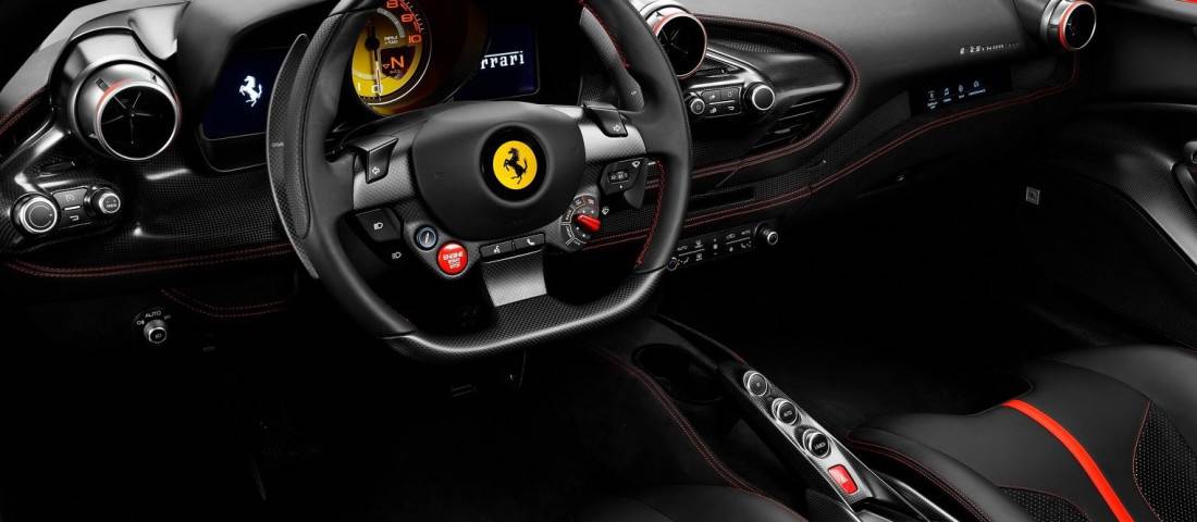 Ferrari-F8 Tributo-Interior