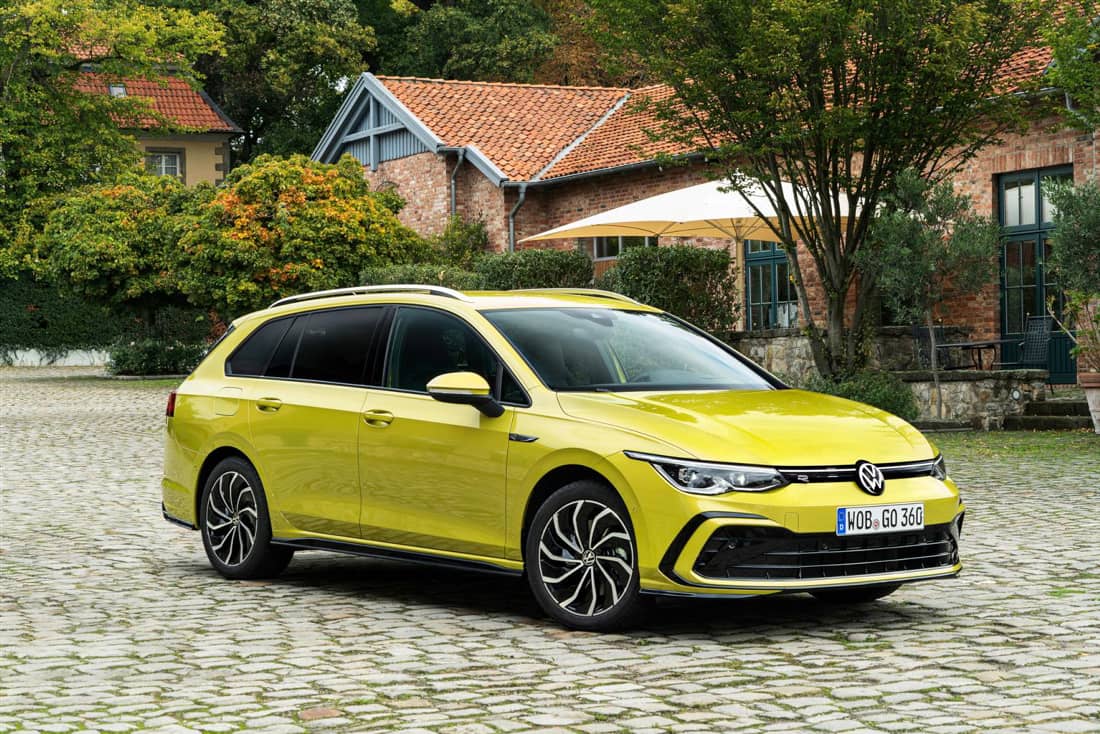 Golf 8 Variant - laterale